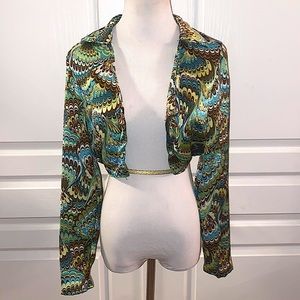 Rue 21 Silky Trippy Jacket